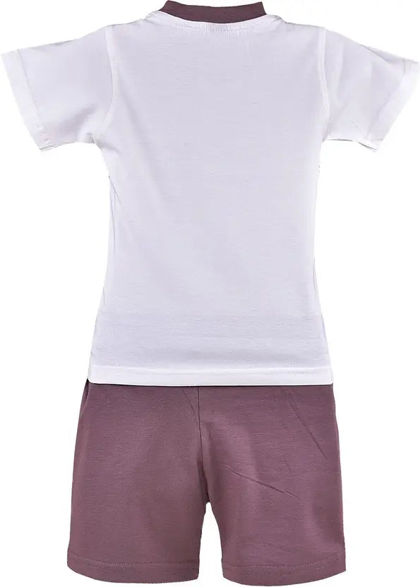 Baby Boys Casual T-shirt Shorts bt539bwn