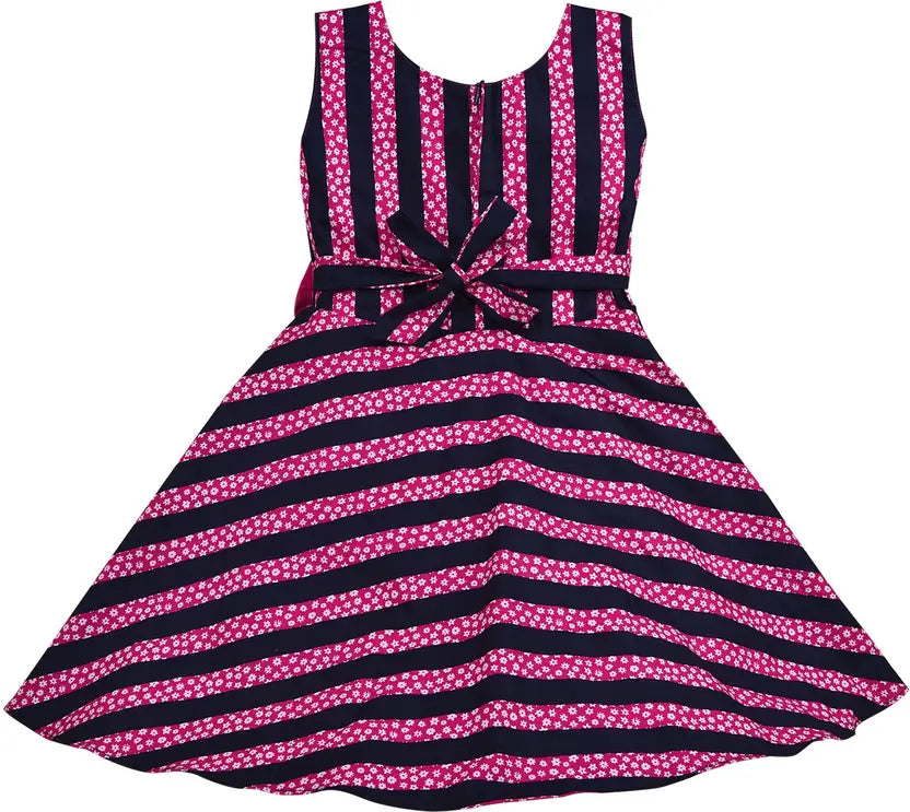 Baby Girls Midi/Knee Length Casual Dress ctn433pnk