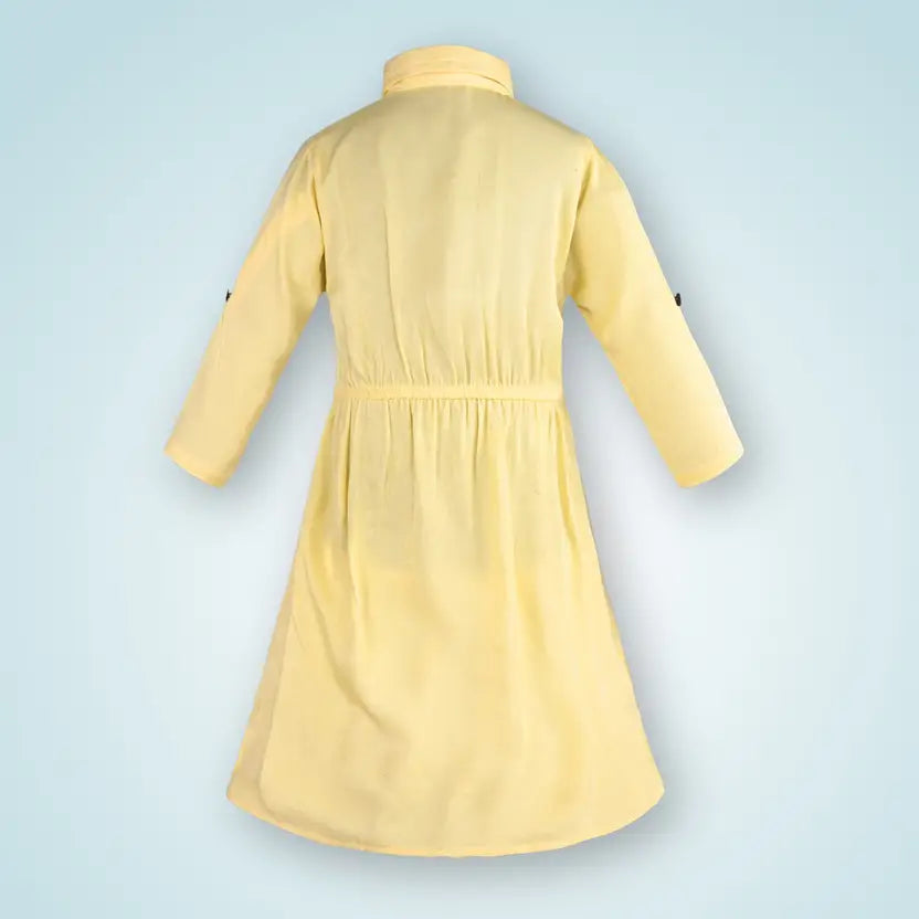 Girls Midi/Knee Length Party Dress cslp1061y