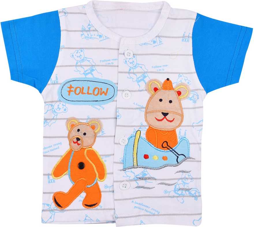 Baby Boys Party(Festive) T-shirt Shorts (bt10blu)