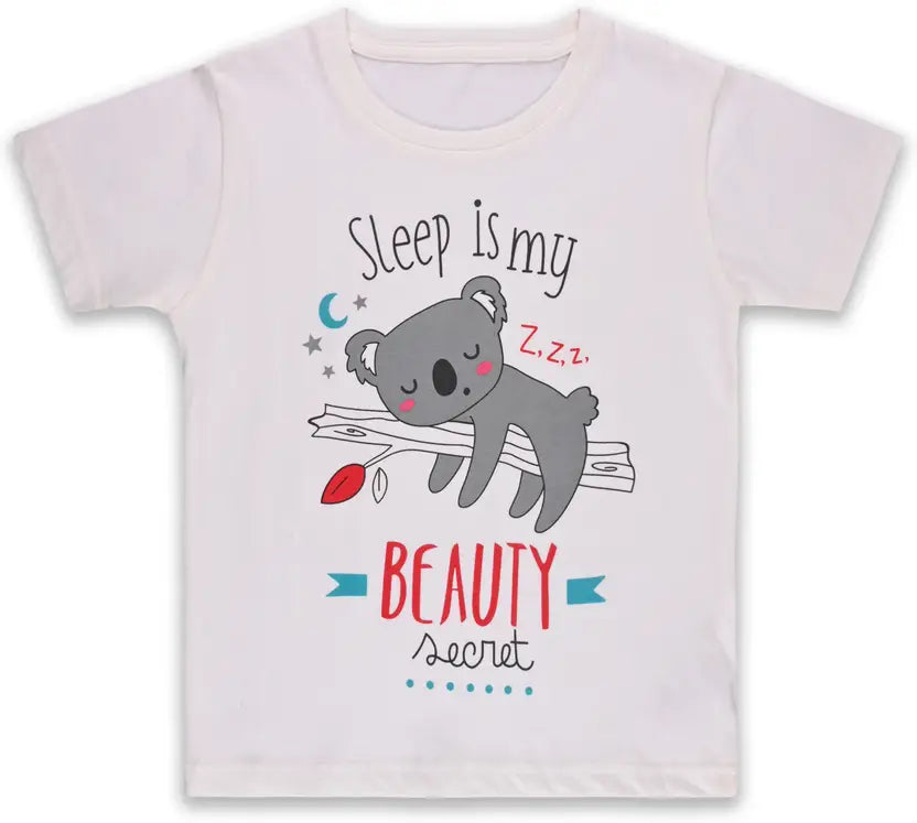 Girls Printed Cotton Blend Kids Nightwear nd89pnk