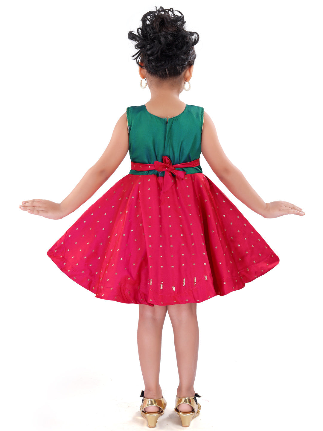 Girls Wedding Frock Dress for Kids-(fe2920)