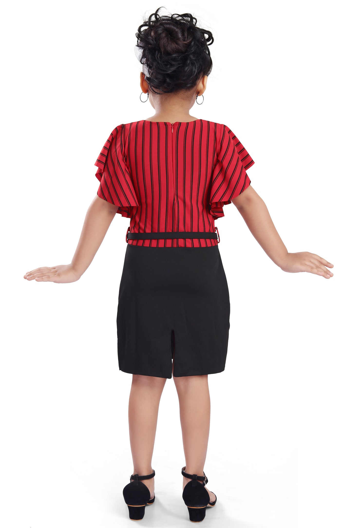 Baby Girls Partywear Frocks Dress For Girls (fe2916rd)