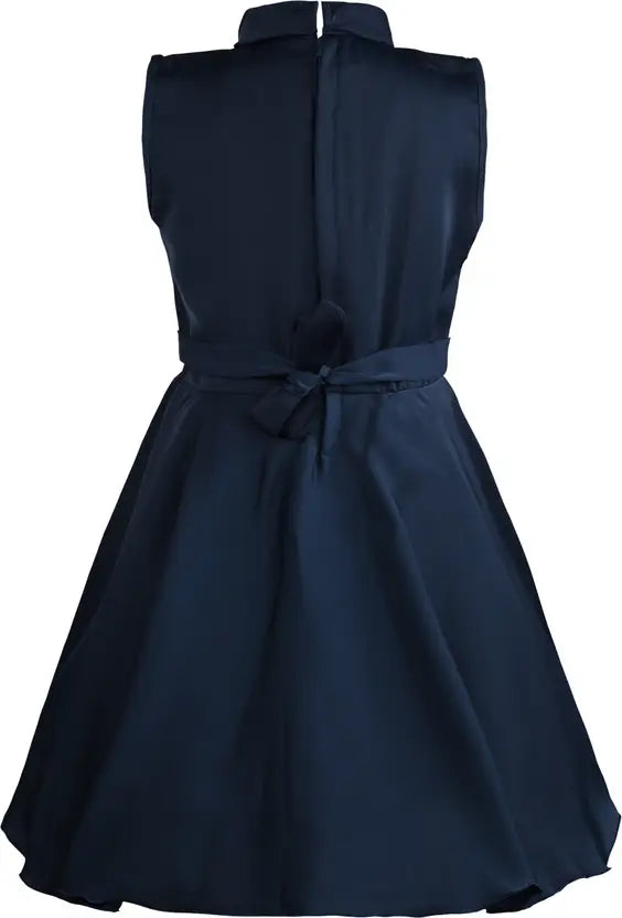 Girls Midi/Knee Length Party Dress stn885nb