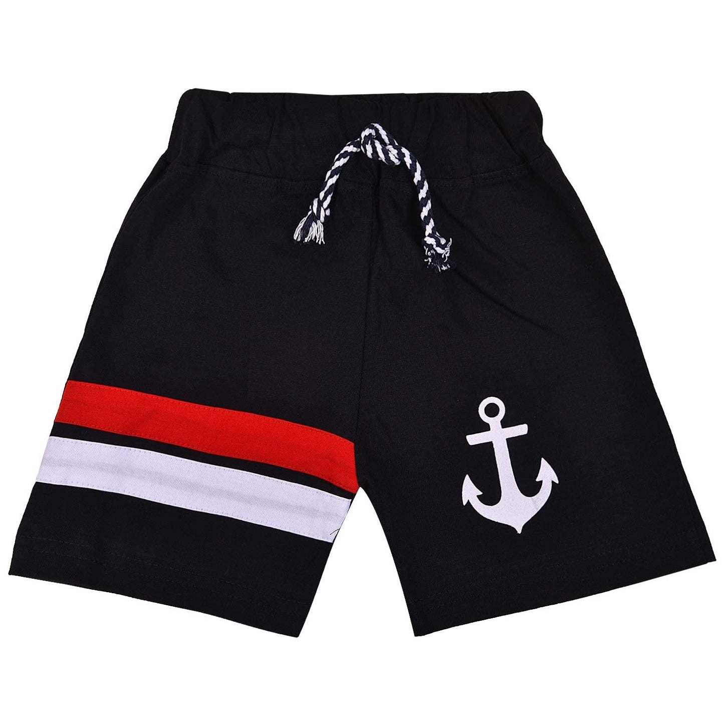 Unisex Shorts for Boys & Baby Girls-Boxers-(Set of 3)-(bt28blk)