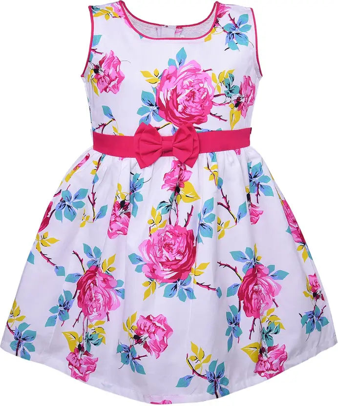 Girls Midi/Knee Length Casual Dress ctn284w