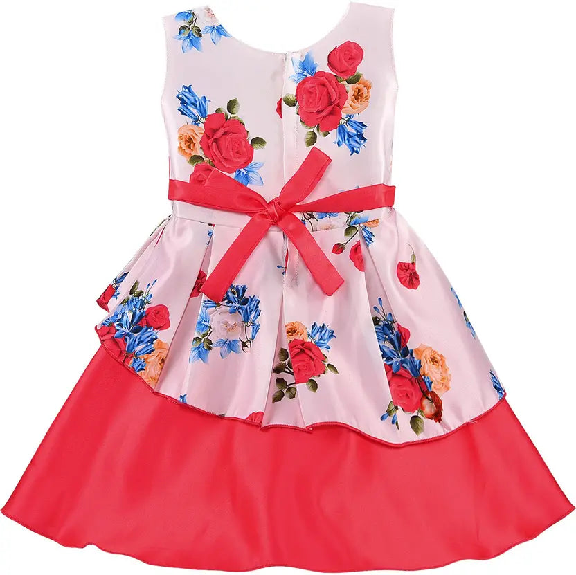 Baby Girls Midi/Knee Length Casual Dress stn745ppl