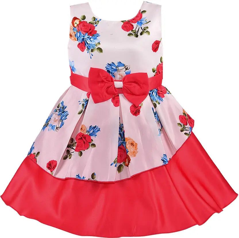 Baby Girls Midi/Knee Length Casual Dress stn745ppl