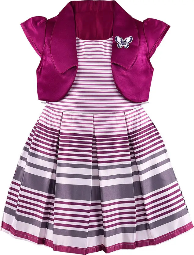 Baby Girls Midi/Knee Length Casual Dress stn824wn