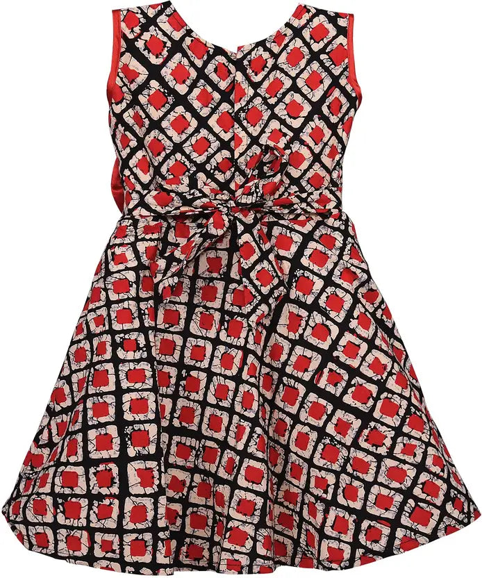 Girls Midi/Knee Length Casual Dress ctn300rd