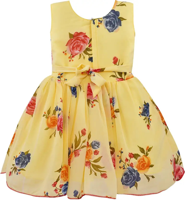 Baby Girls Midi/Knee Length Casual Dress fe3006y
