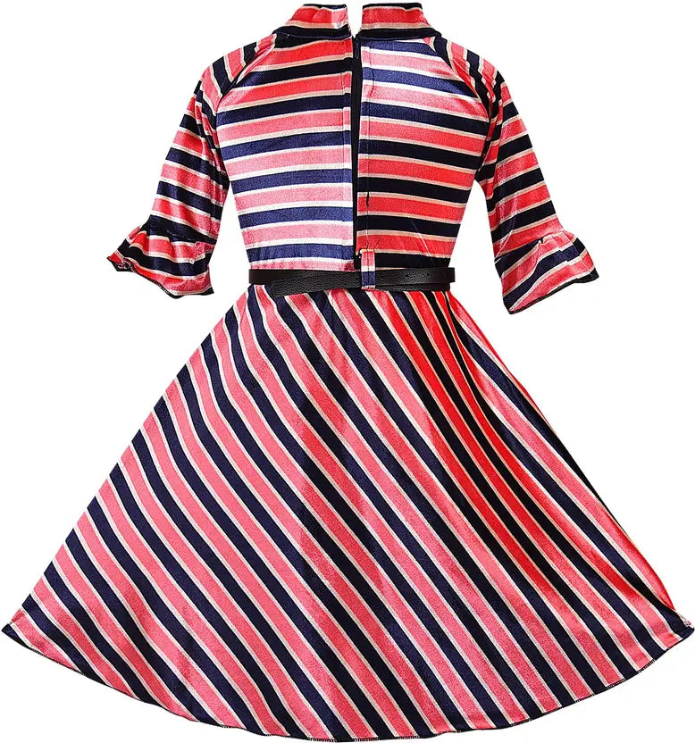 Girls Midi/Knee Length Casual Dress fm12rd