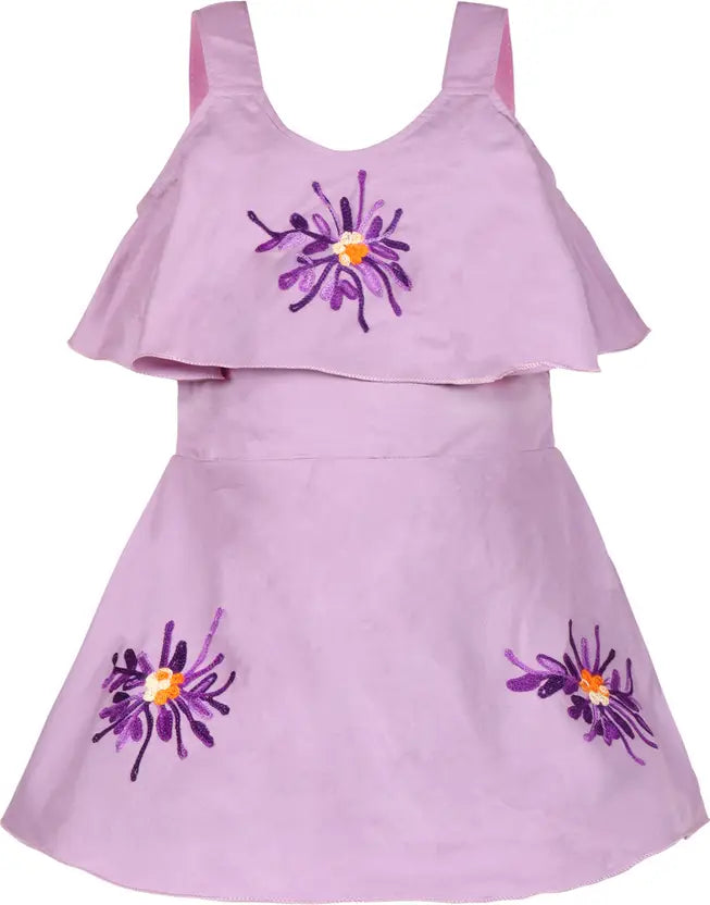 Baby Girls Midi/Knee Length Casual Dress  csl244ppl