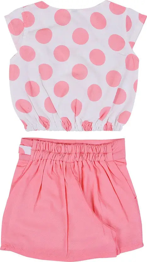 Baby Girls Casual Top Shorts csl292pnk