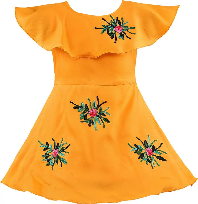 Girls Midi/Knee Length Casual Dress csl579y