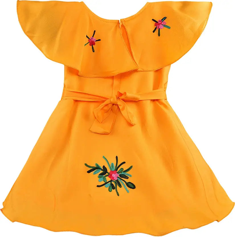 Girls Midi/Knee Length Casual Dress csl579y