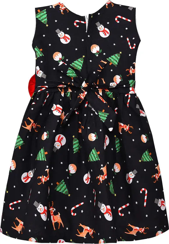 Girls Midi/Knee Length Casual Dress ctn285wt