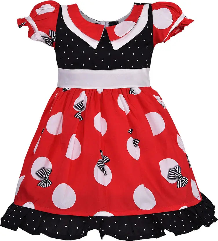 Girls Midi/Knee Length Casual Dress ctn350brd