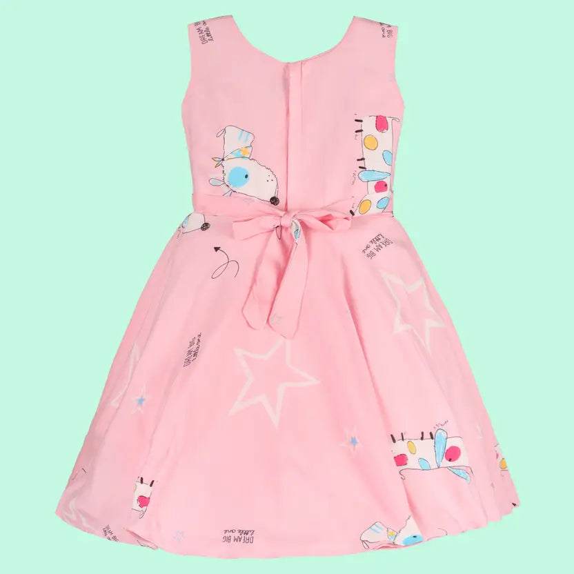 Baby Girls Midi/Knee Length Casual Dress fe3207pnk