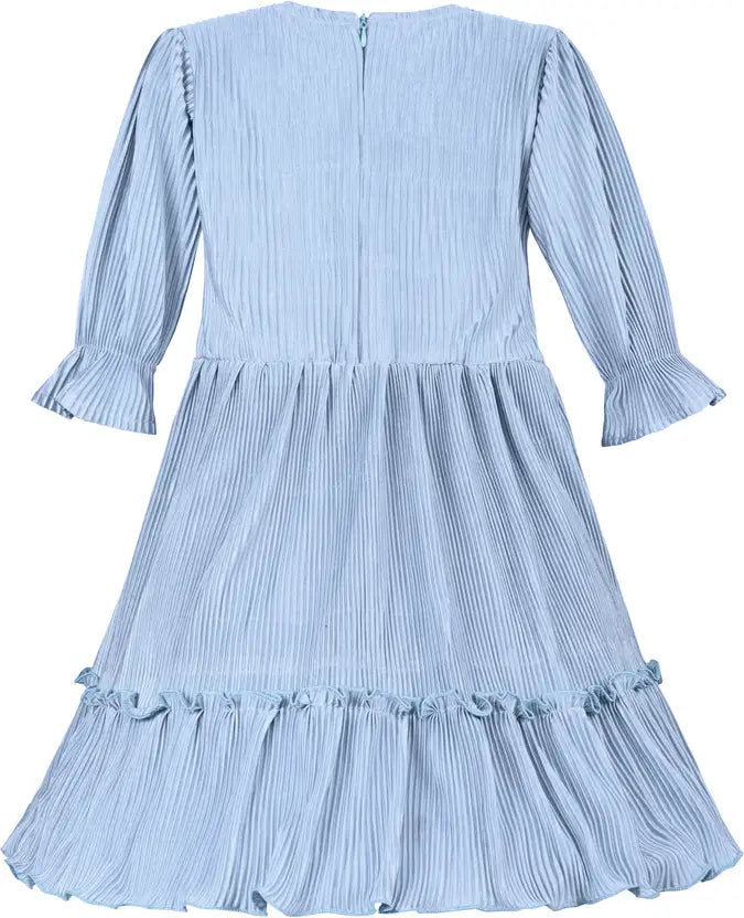 Girls Midi/Knee Length Party Dress  fe3242gry