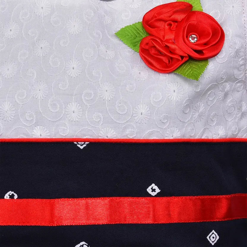 Girls Midi/Knee Length Casual Dress ctn054wnb