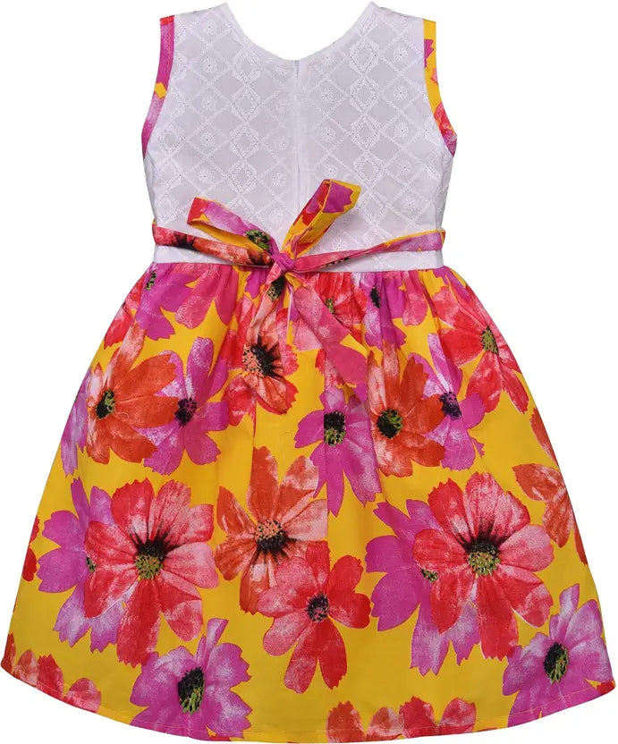 Girls Midi/Knee Length Casual Dress ctn286y