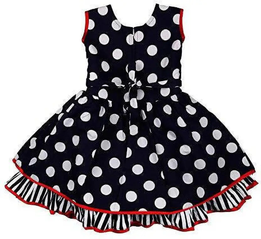 Baby Girls Midi/Knee Length Casual Dress ctn125rd