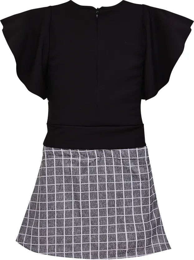 Baby Girls Casual Top Skirt stn751chks