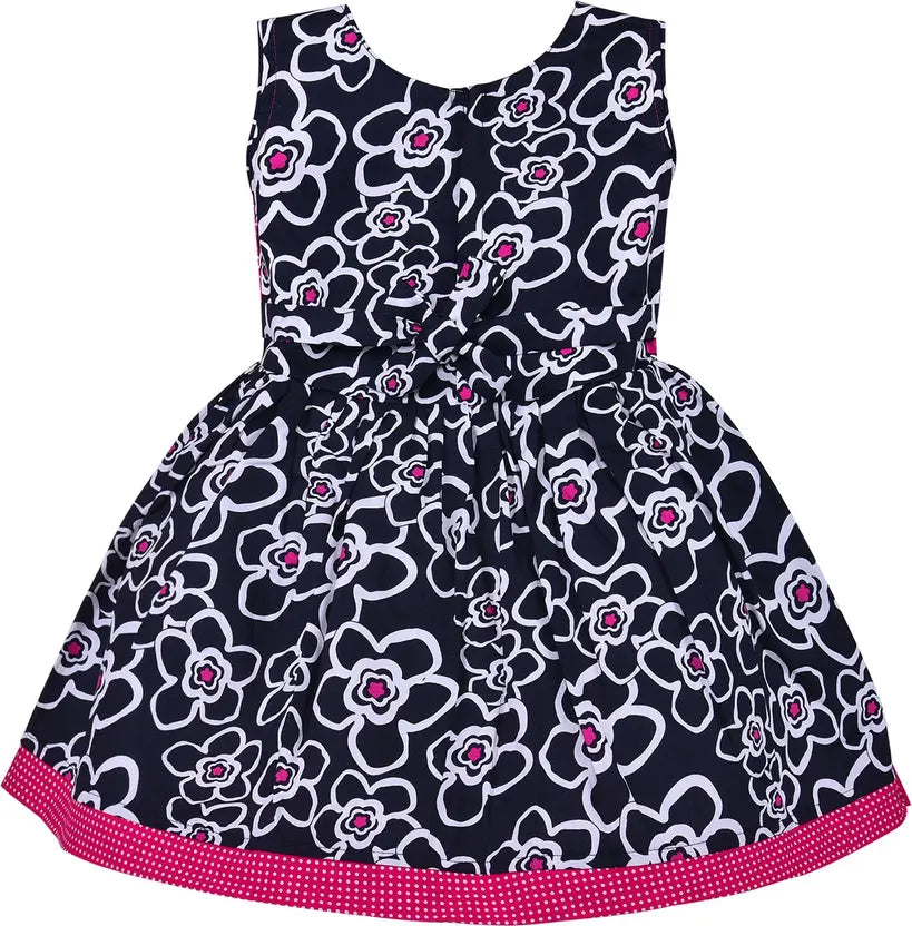 Baby Girls Midi/Knee Length Casual Dress ctn218pnk