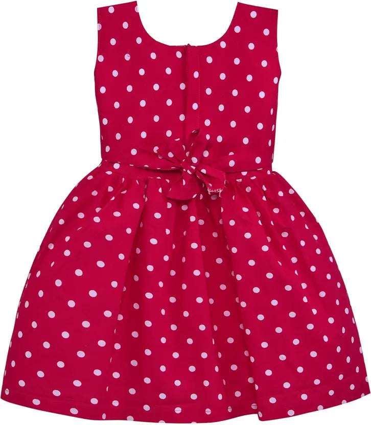Girls Midi/Knee Length Casual Dress ctn519rani