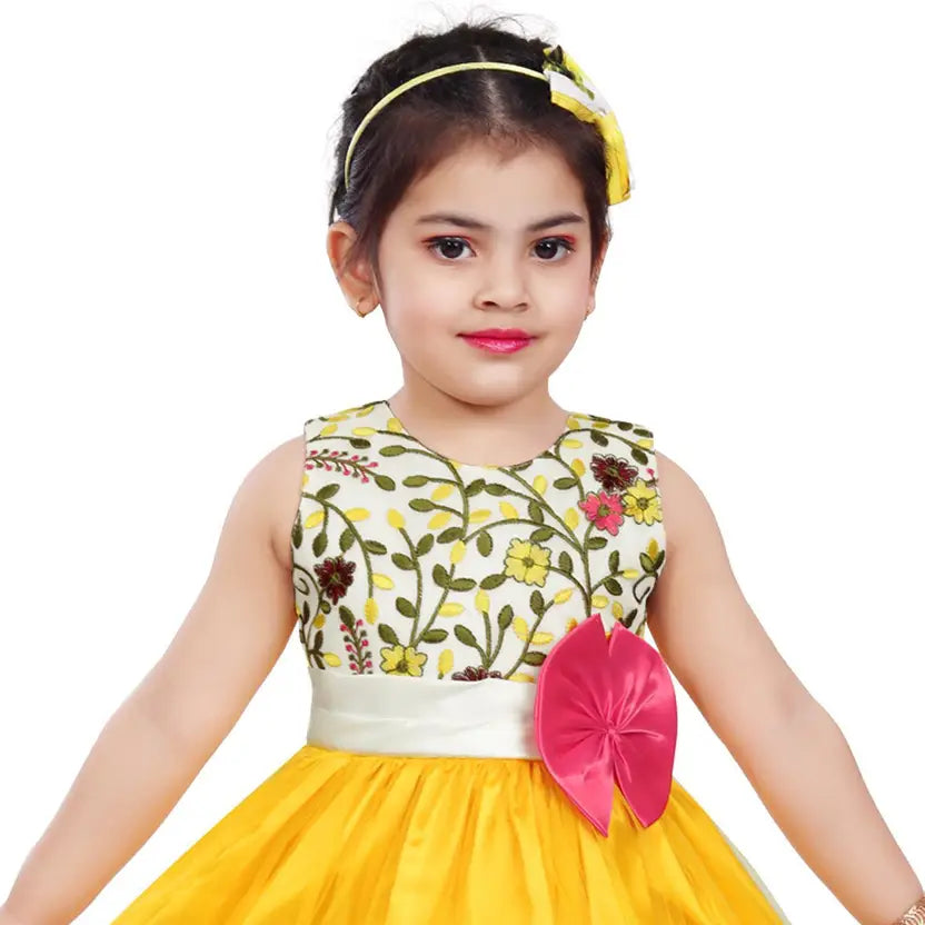 Girls Midi/Knee Length Party Dress fe2915ynw