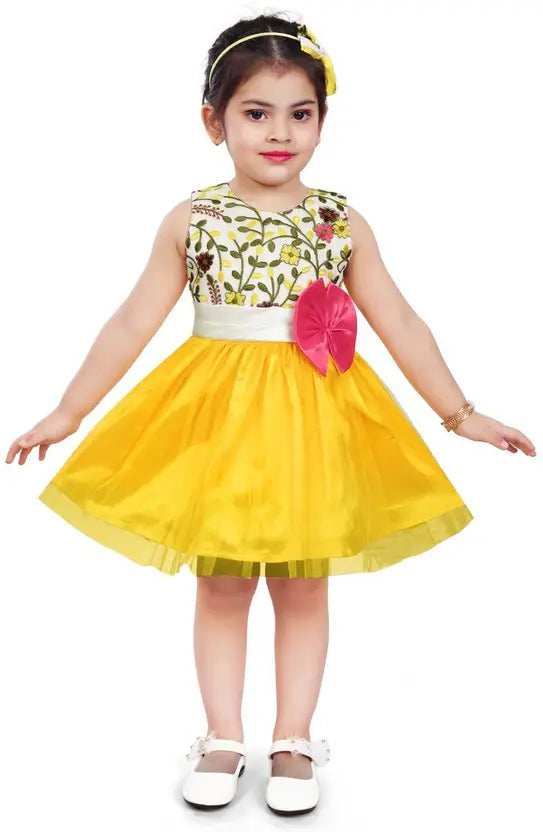 Girls Midi/Knee Length Party Dress fe2915ynw