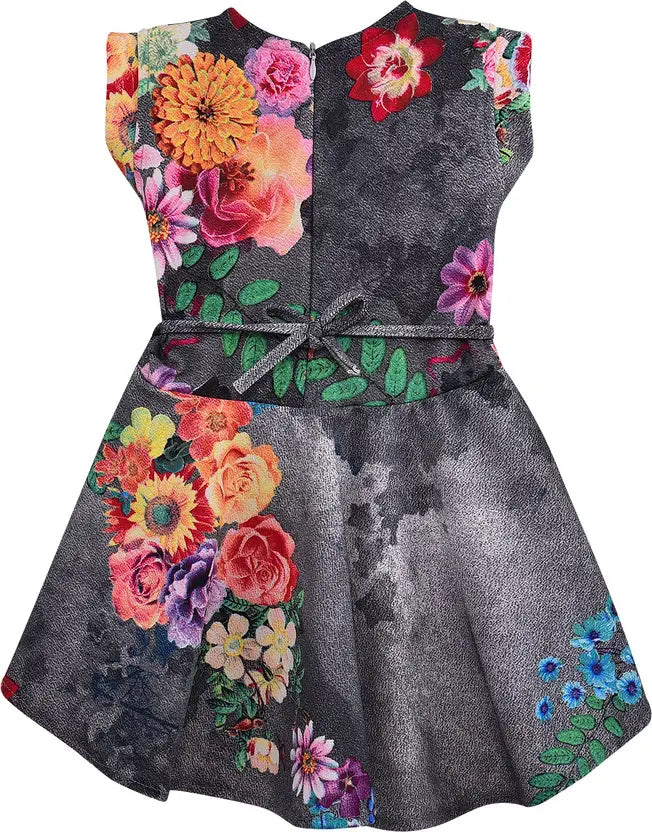 Baby Girls Midi/Knee Length Casual Dress fm15gry