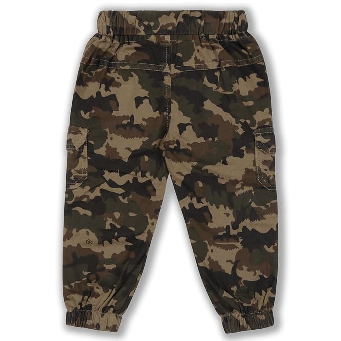 Boys Camouflage Printed Jogger Fit Jeans