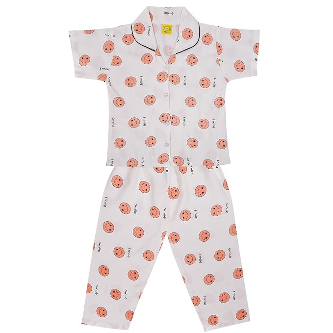 Cotton Sleepwear for Boys & Girls-(ND21ylw)