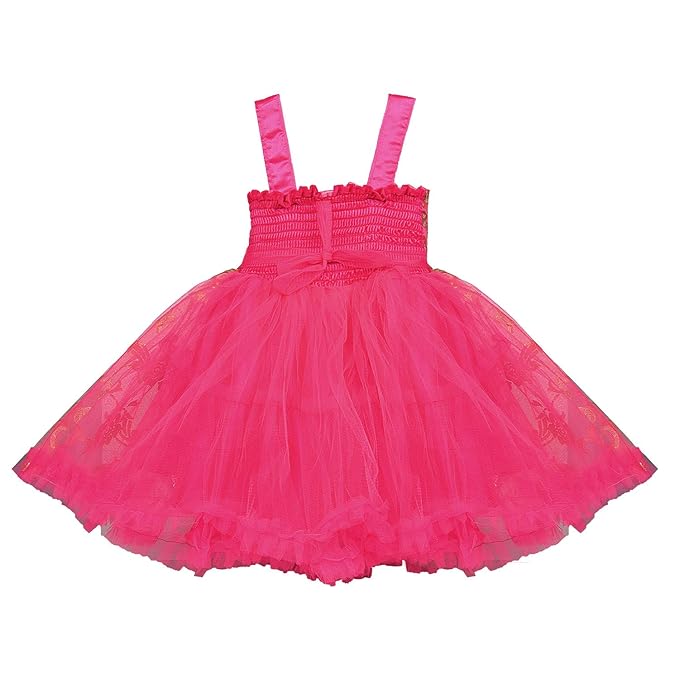 Girls A-line Floral Embroidered Ethnic dress