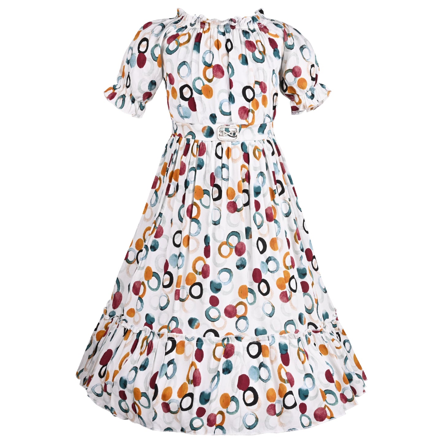 Girls Fit and Flare Dress
