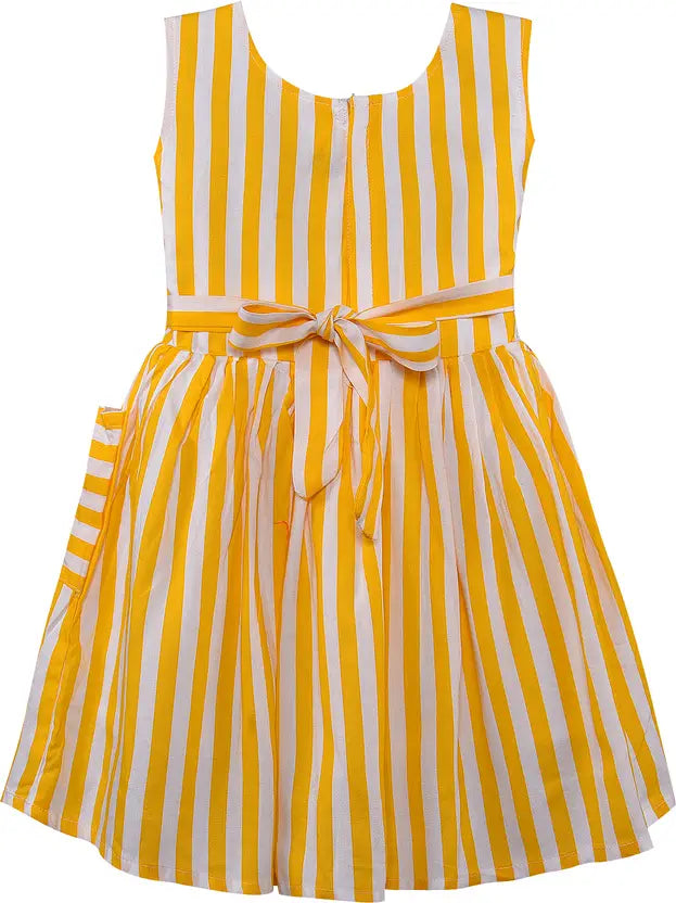 Girls Midi/Knee Length Casual Dress ctn333y