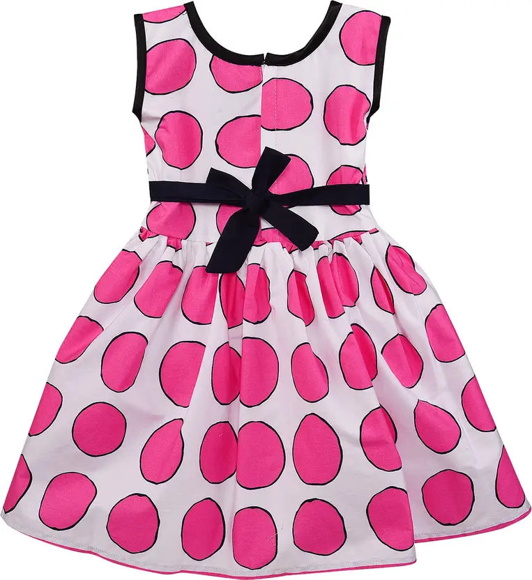 Girls Midi/Knee Length Casual Dress ctn353rani