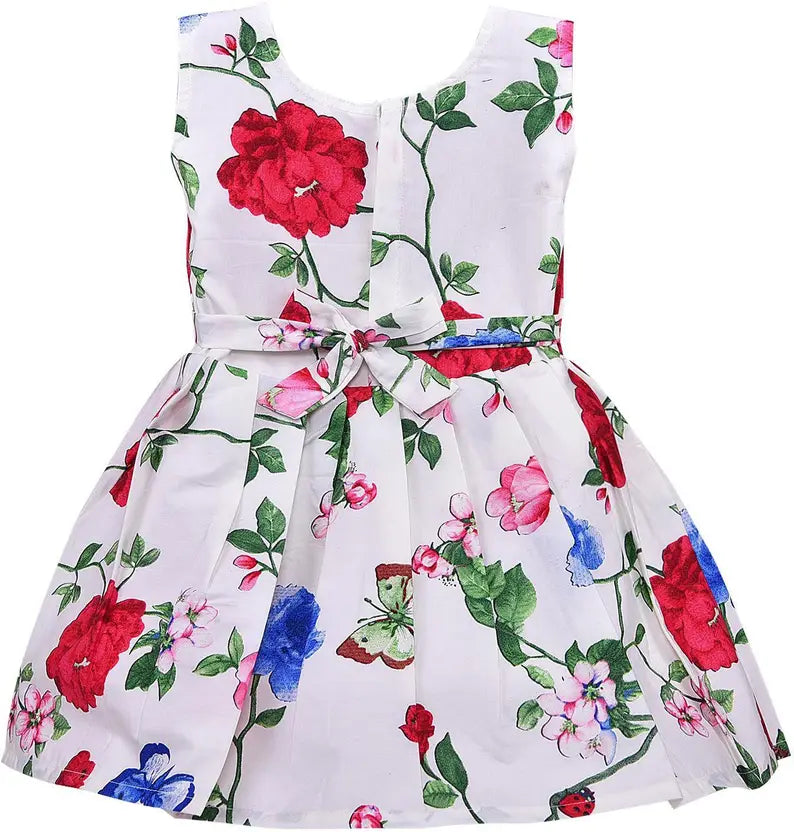 Baby Girls Above Knee Casual Dress ctn430pnk