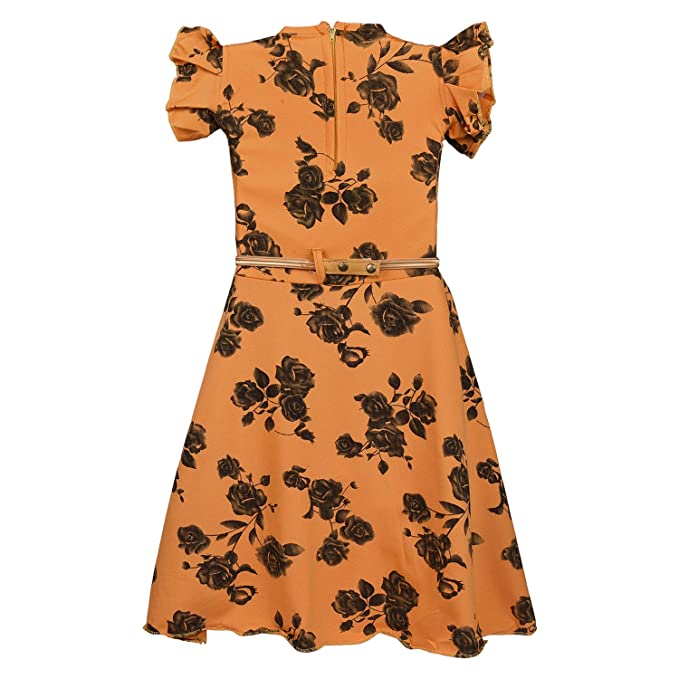 Girls Casual Western Dress - Japan Satin - (CSL233ynw)