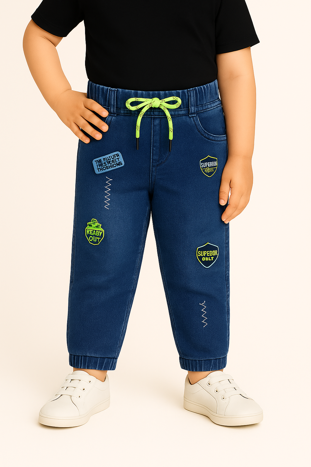 Unisex Regular Fit Jeans Stretchable