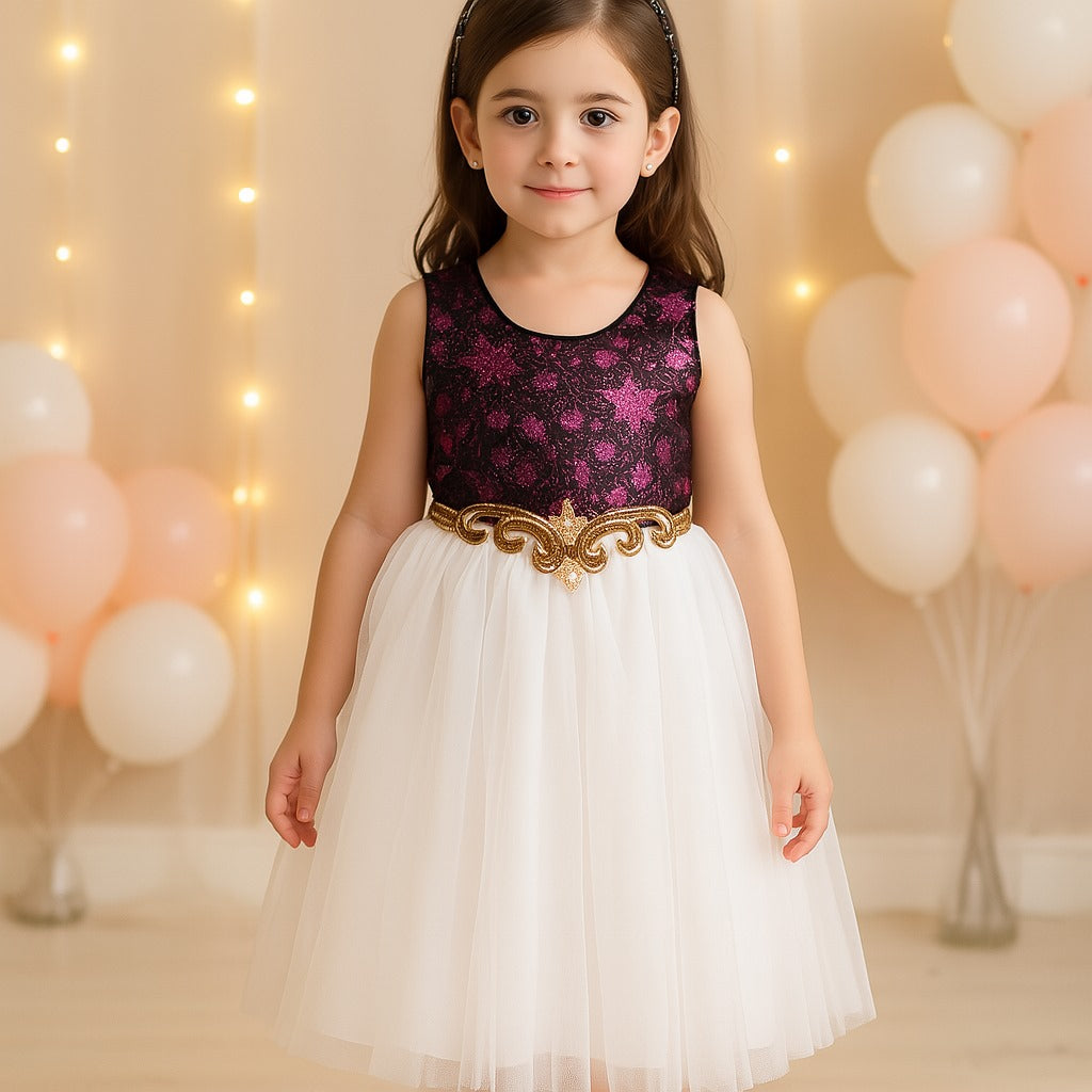 Girls Party Wear Gown Birthday Dress for Girls LF142w