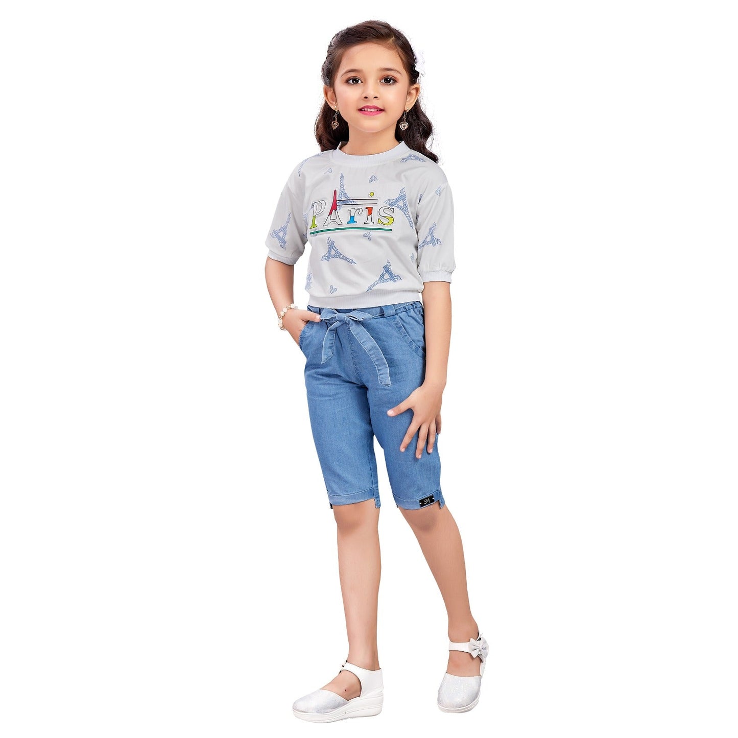 Girls Cotton Denim Jeans
