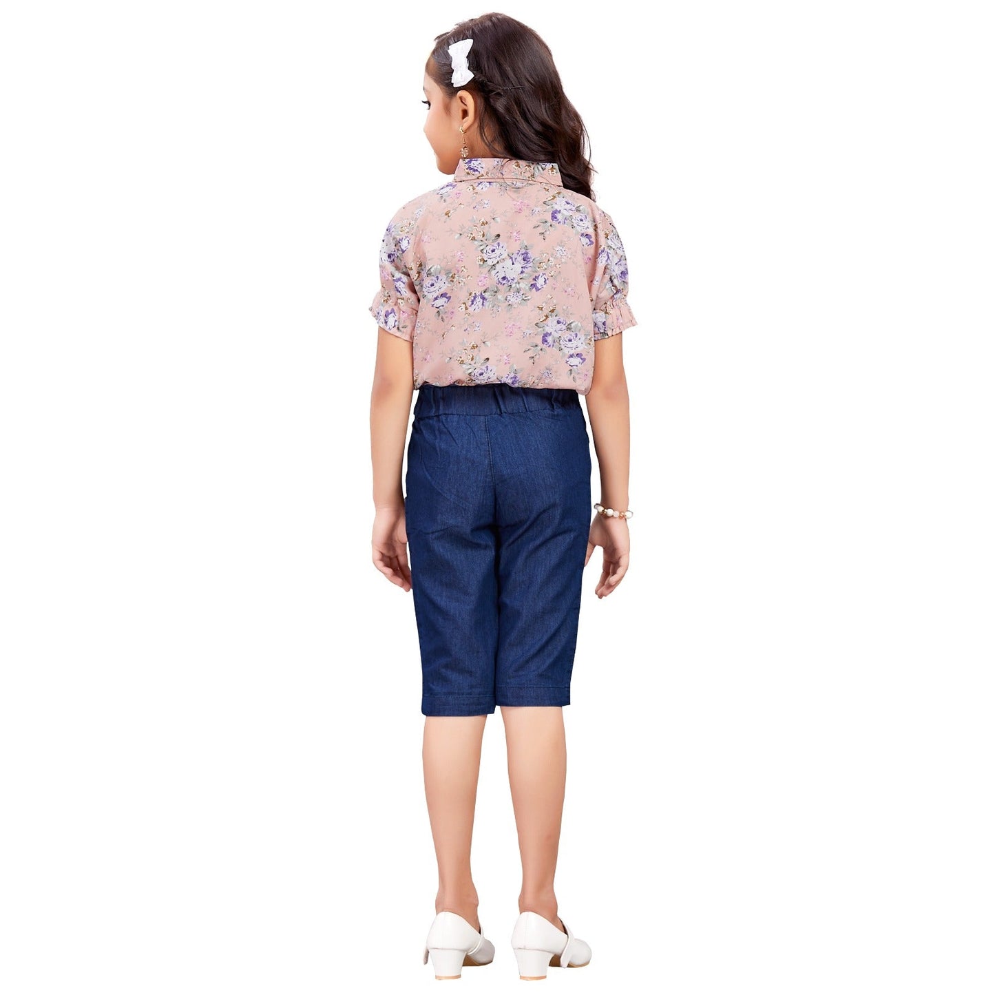Girls Cotton Denim Jeans