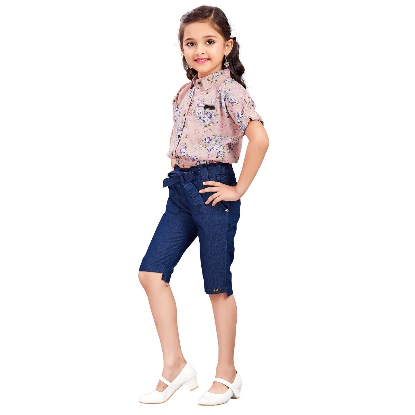 Girls Cotton Denim Jeans