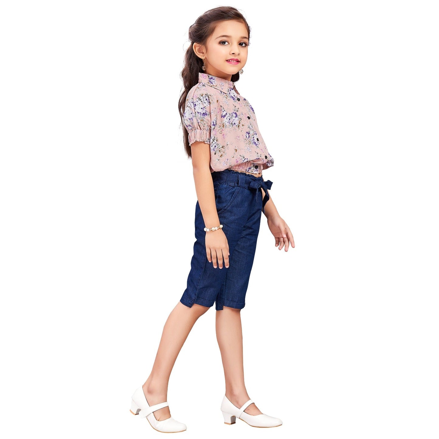 Girls Cotton Denim Jeans