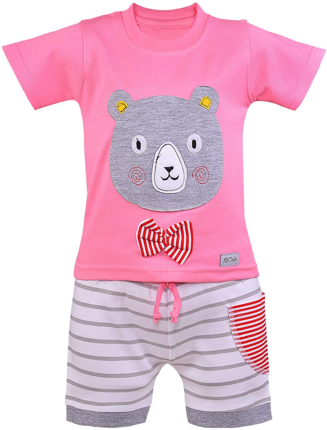 Unisex Clothing Sets for Boys & Baby Girls-(bt21pnk)