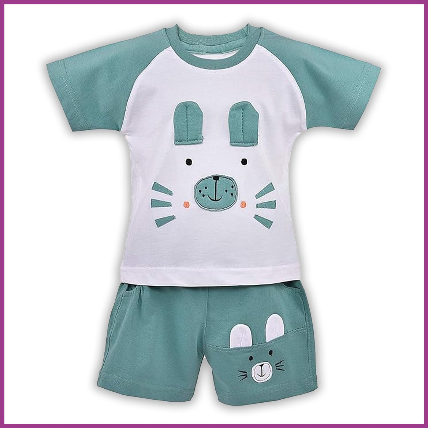 Clothing Sets for Baby Girls and boys-(bt42grn)
