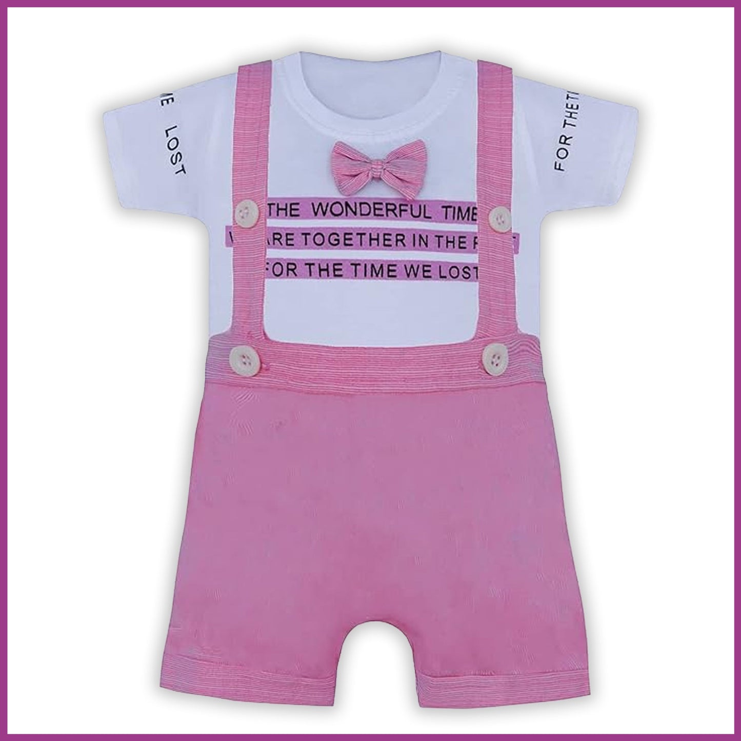 Kids Dungaree For Baby Boys & Baby Girs-(bt93)